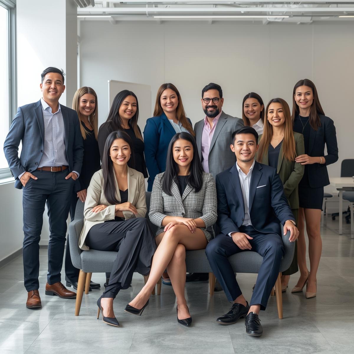 Réunion d'équipe autour d'un tableau de pilotage